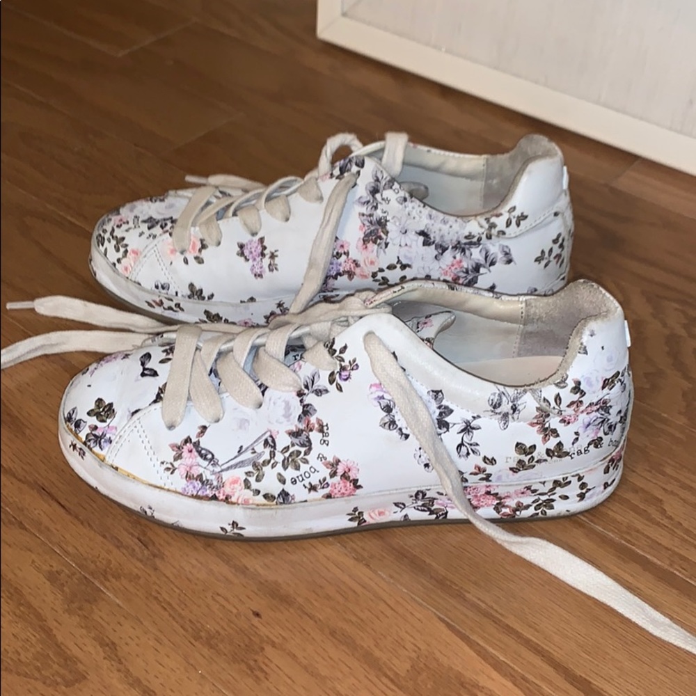 Rag & Bone Rb1 Low Sneaker In Garden Floral - image 3